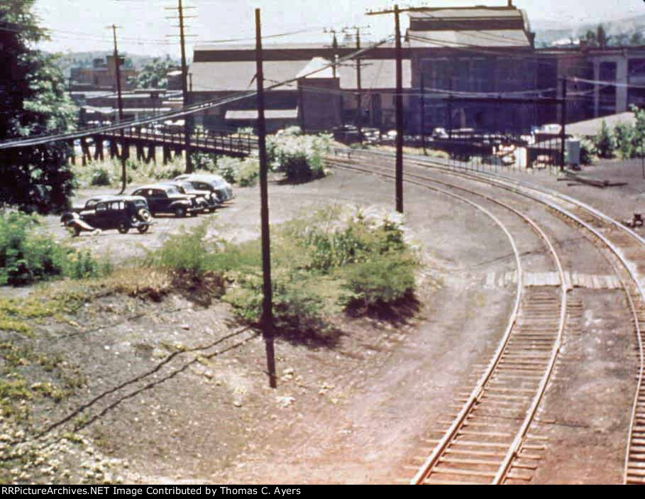 PRR Hollidaysburg Branch at 17th Street, 1952